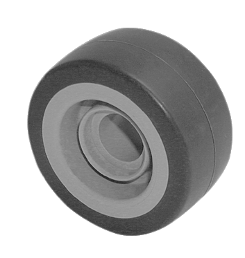 Lose Rolle TPE Durchmesser 38 mm Bohrung 10 mm